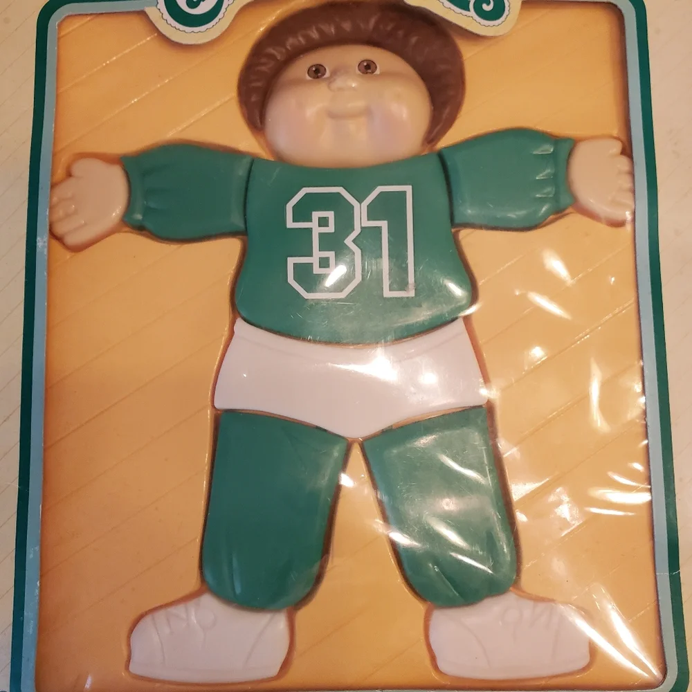 Coleco Vintage 1983 Cabbage Patch Kids 3D 11 Piece Plastic Puzzle